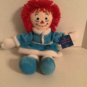 Applause Winter Raggedy Ann Doll With Original Tags